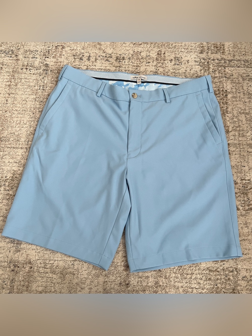 Peter Millar Salem performance shorts Blue Men’s Size 35 9” Inseam